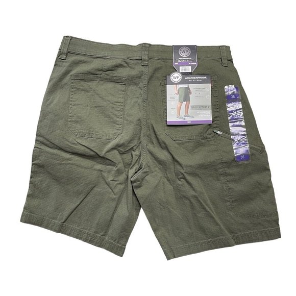 WP Weatherproof Men's 5 Pocket Ripstop Trail Utility 10" Inseam Short size 36 - Picture 5 of 6